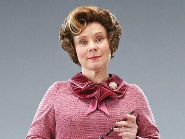 Imelda Staunton encarnó a la empalagosa Dolores Umbridge