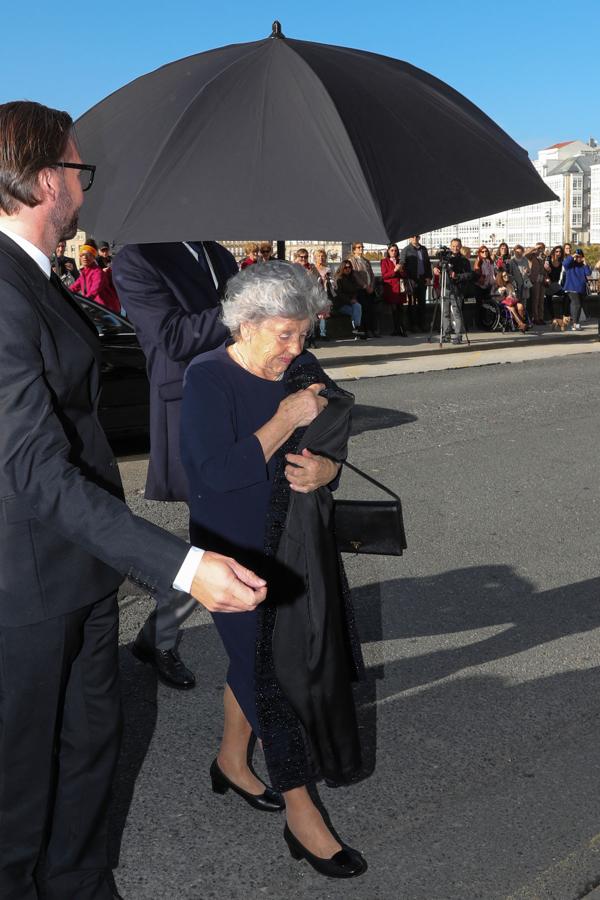 Los familiares en la boda de Marta Ortega y Carlos Torretta: la abuela de la novia