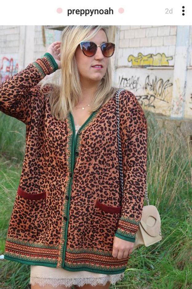 Establecer Es mas que temor La chaqueta 'animal print' que arrasa en Instagram y 21 Buttons es de Zara  | Mujer Hoy