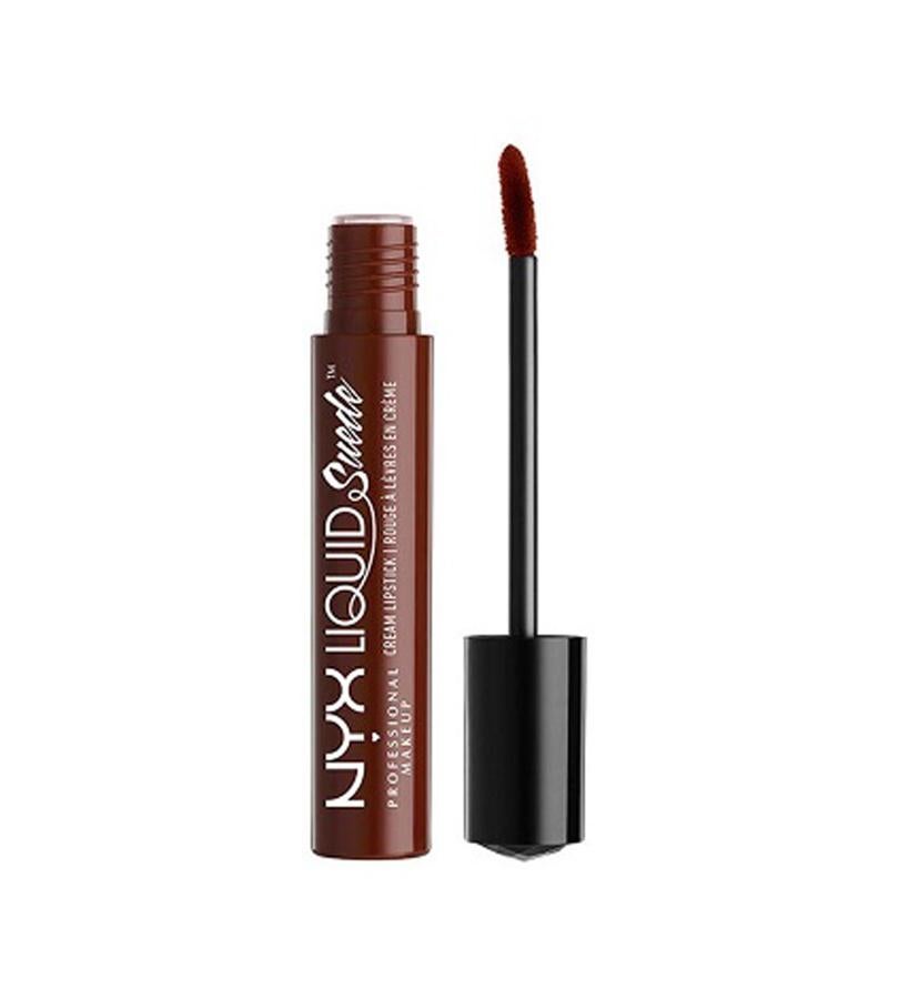 : Liquid Suede Cream, color Club Hopper, de NYX