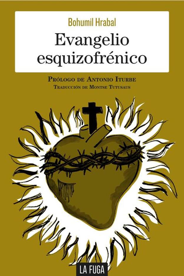 Portada del libro 'Evangelio esquizofrénico'.