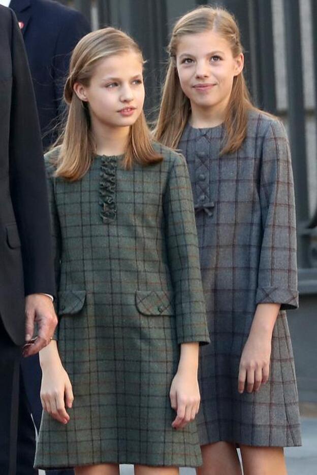 La Princesa Leonor y la infanta Sofía