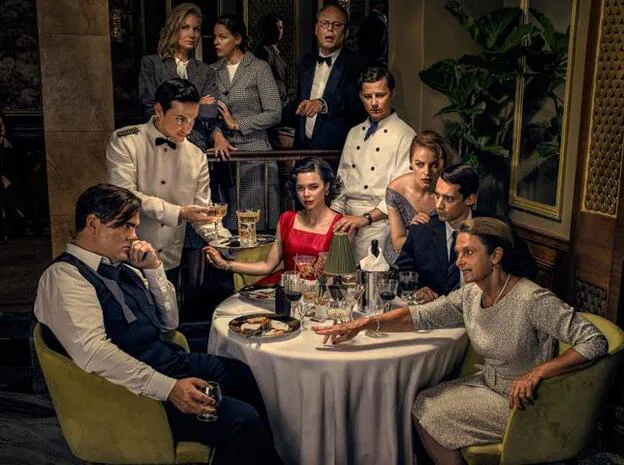 Cartel de 'The restaurant', la mayor superproducción de la historia de la televisión sueca.