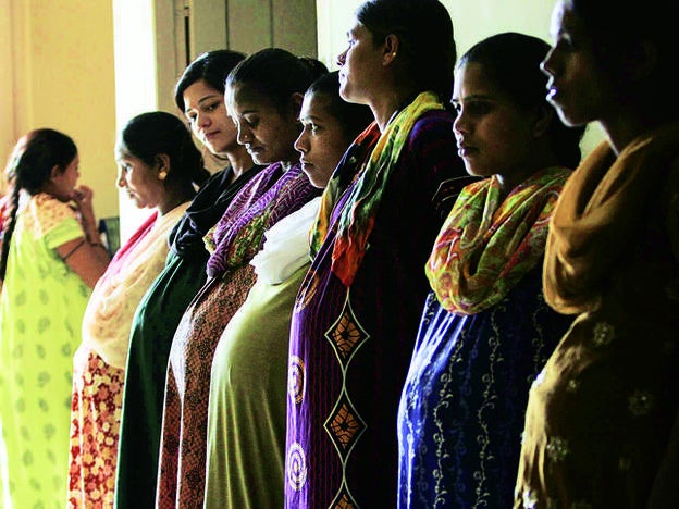 Mujeres embarazadas.