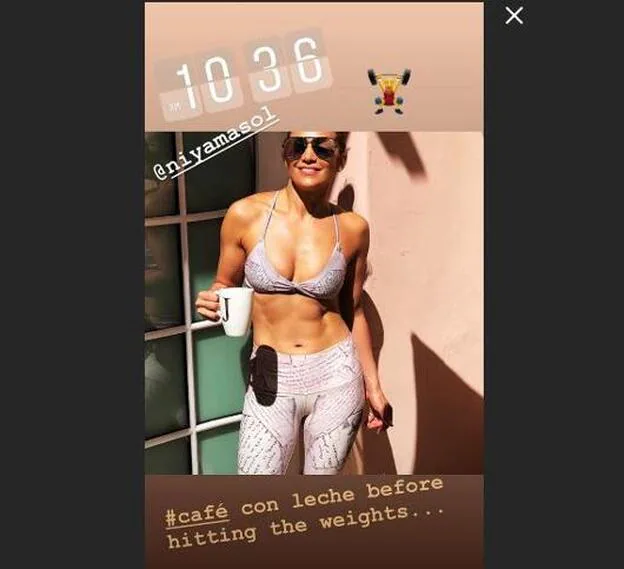 Jennifer López toma café antes de sus entrenamientos para quemar la máxima grasa posible.