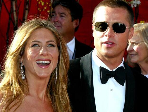 Jennifer Aniston y Brad Pitt. Haz clic en la imagen y descubrelas parejas que han roto en 2018./GETTY