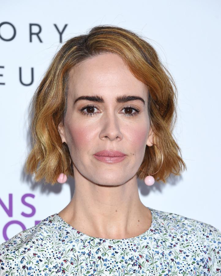 Cortes de pelo bob que favorecen a todos los rostros: Sarah Paulson