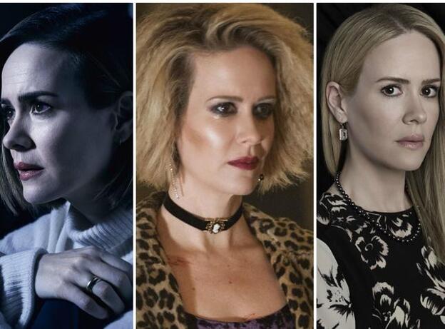 Tres de los diez personajes de Paulson en 'American Horror Story'