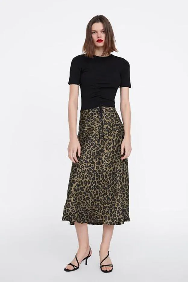 Minúsculo pueblo Tecnología Otra falda de leopardo que será viral: la de la nueva colección de Zara |  Mujer Hoy