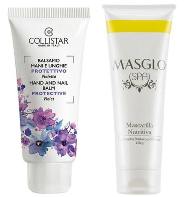 9. Bálsamo al extracto de Violeta de Collistar (11,95 euros). 10. Mascarilla Nutritiva con SPF de Masglo (27 euros).