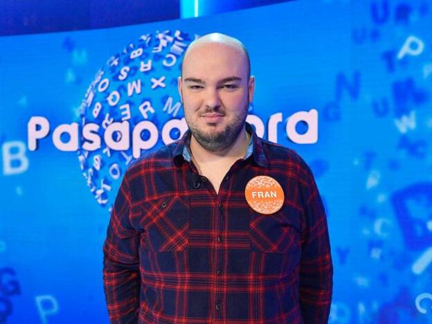 Fran, ganador del bote de 'Pasapalabra'./Telecinco.es