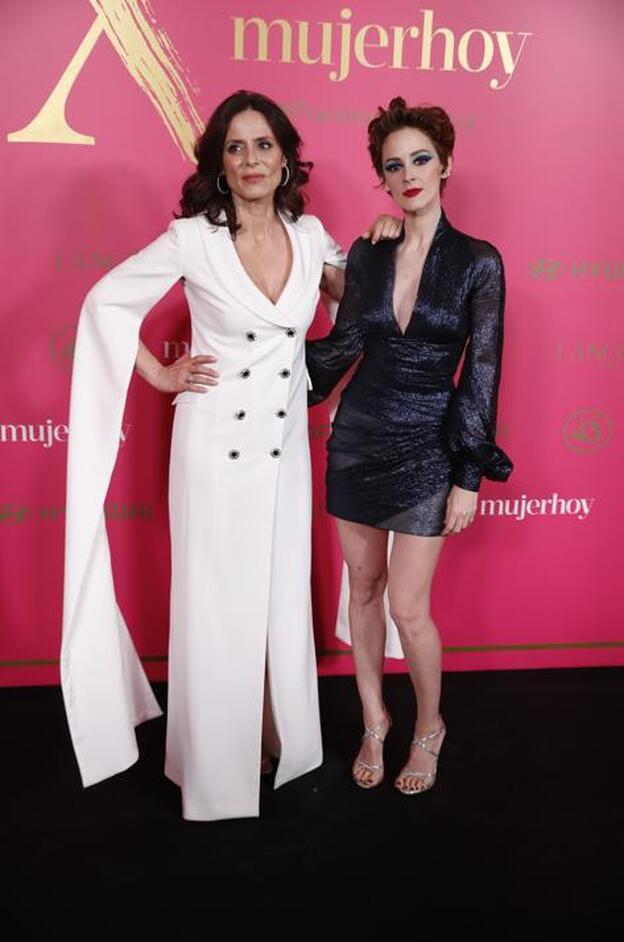 Ana Polvorosa y Aitana Sánchez-Gijón, presentadoras de los X Premios Mujerhoy (Foto: Gtres).