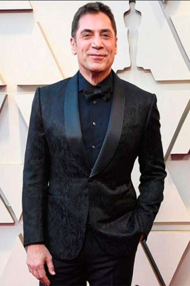 Javier Bardem en la alfombra roja de los Premios Oscar 2019.