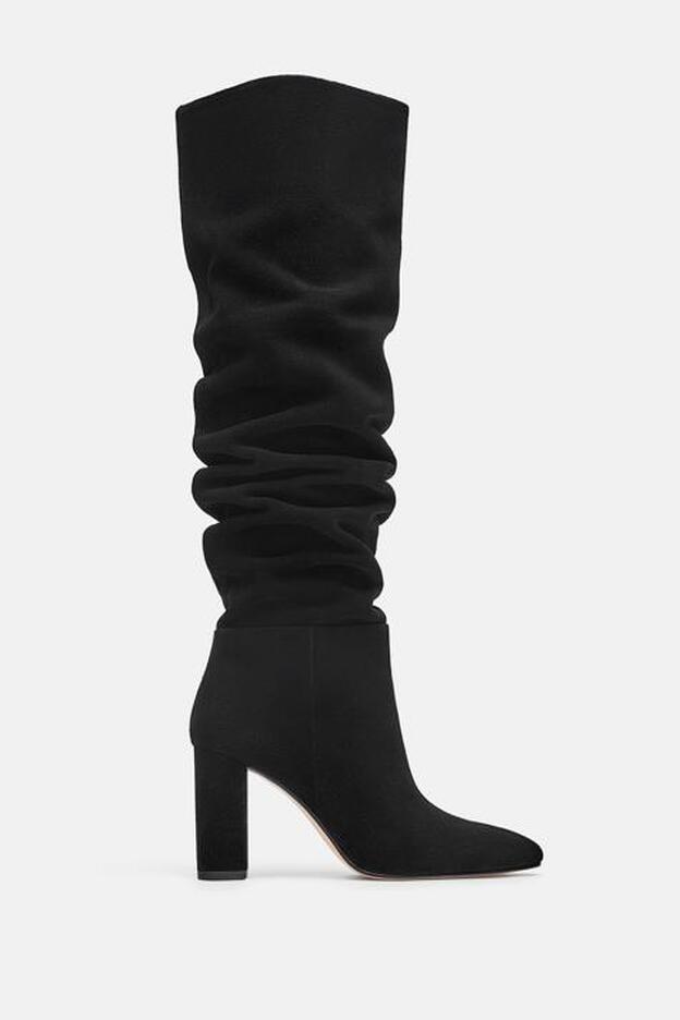 Botas altas de Zara (59,99 euros)