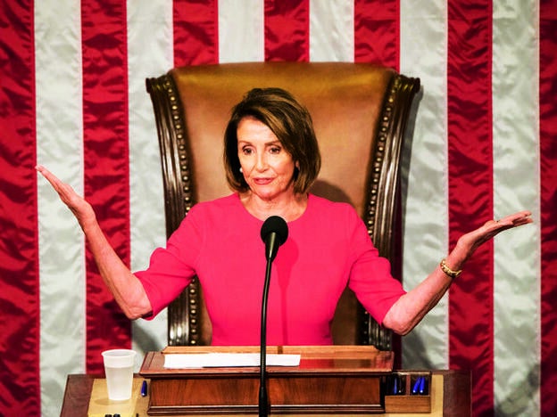 Nancy Pelosi, presidenta de la Cámara de Representantes de Estados Unidos./Shutterstock