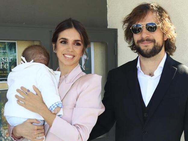 Elena Furiase y Gonzalo Sierra celebran el bautizo de su hijo Noah. Haz clic en la imagen y conoce las famosas que fueron madres en 2018/GTRES