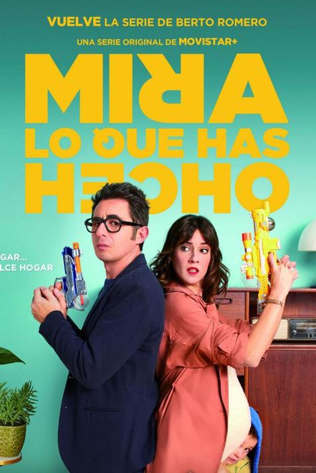 Cartel de la segunda temporada de 'Mira lo que has hecho', la serie de Berto Romero.