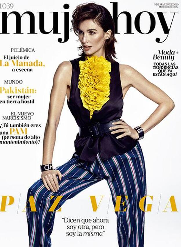 Paz Vega, en la portada de Mujerhoy/d,r