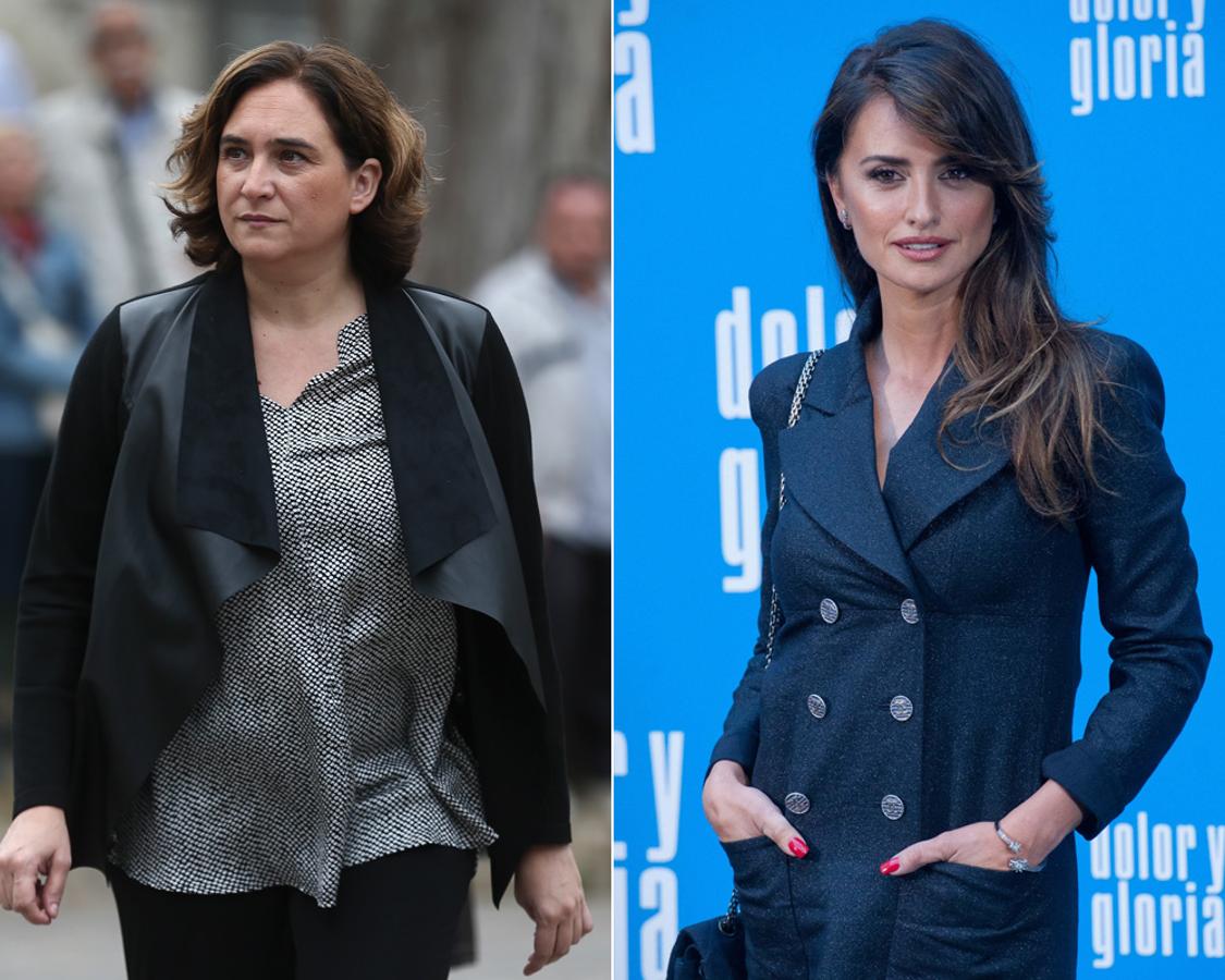 Famosos que tienen la misma edad, aunque no te lo creas: Ada Colau y Penélope Cruz