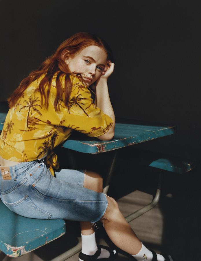 Colección línea femenina Sadie Sink Pull&Bear