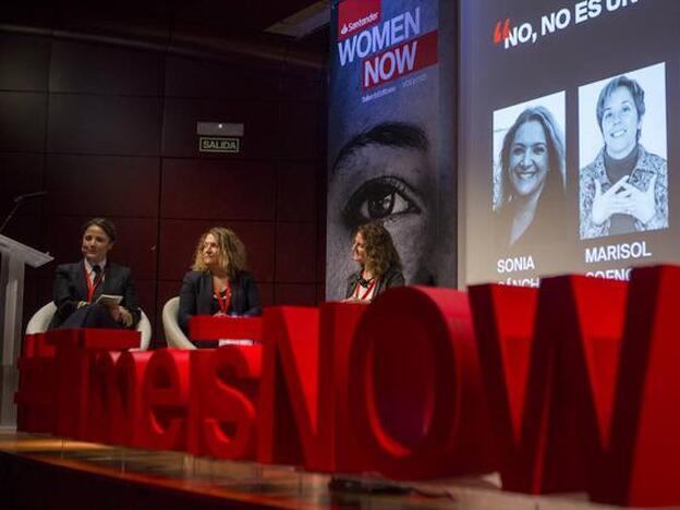 Última mesa del WomenNOW: "No, no es un negocio de hombres"./colpisa