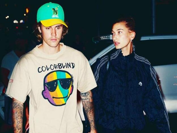 Justin Bieber y Hailey Baldwin en una foto de su Instagram./INSTAGRAM.