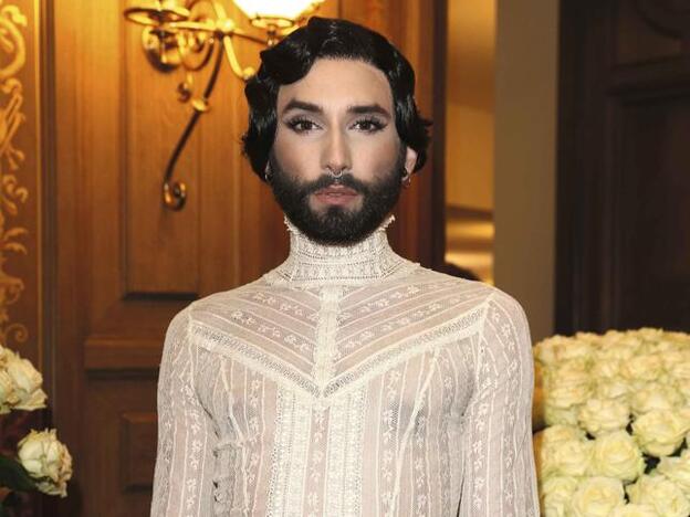 Conchita Wurst en un acto de presentación./Getty Images