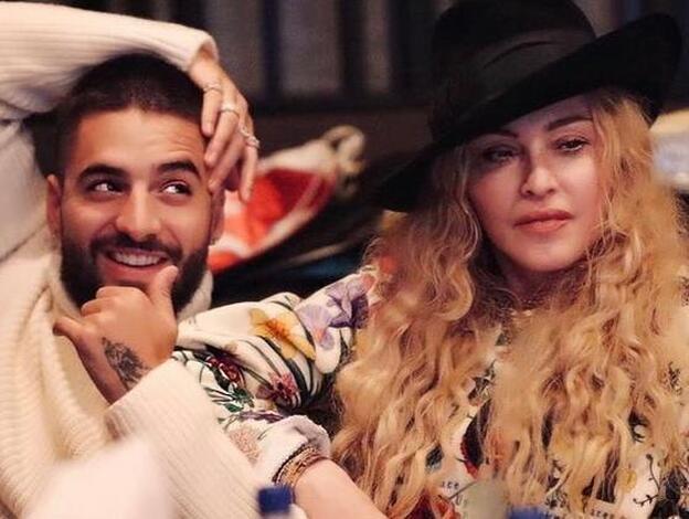 Madonna y Maluma trabajan juntos en un nuevo proyecto./INSTAGRAM