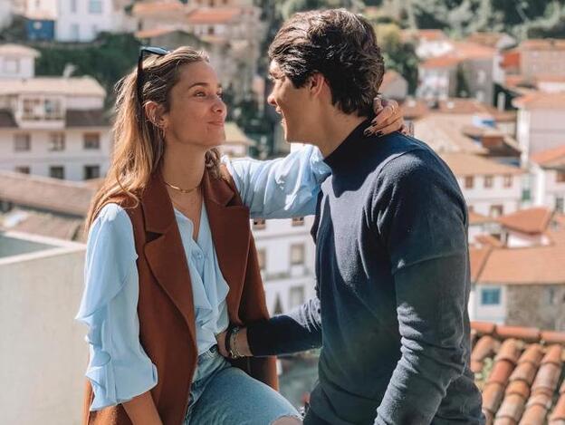 María Pombo y Pablo Castellanos durante su viaje a Asturias./INSTAGRAM.