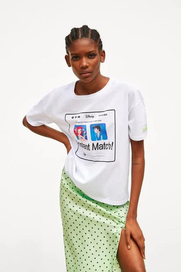 Eres fan de La Sirenita? Esta camiseta de Zara hecha | Mujer Hoy