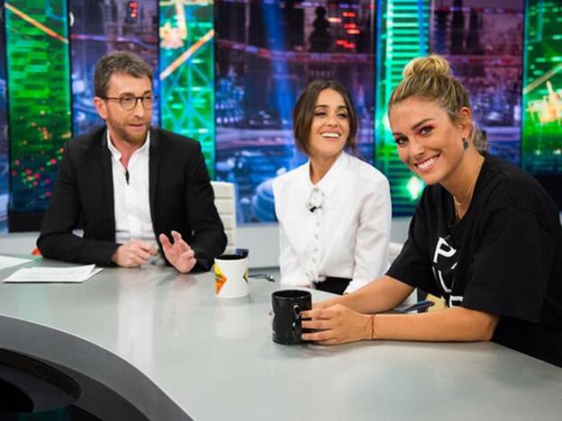 Blanca Suárez y Macarena García en 'El Hormiguero'. Pincha sobre la foto para ver los desnudos de los famosos en Instagram./flickr.