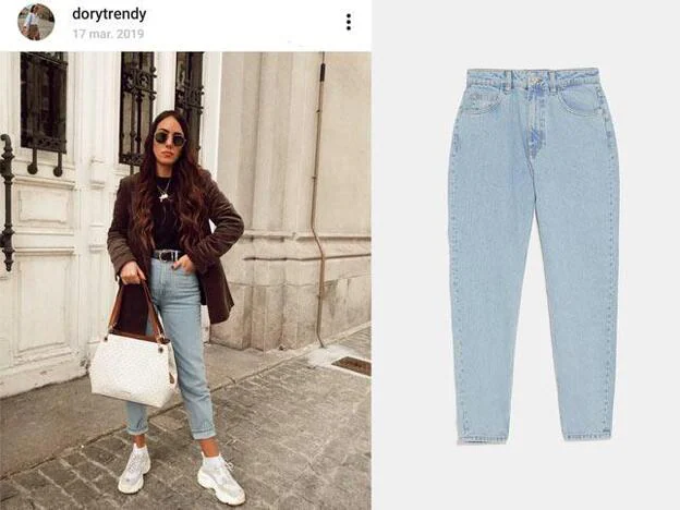 Escritura animal Templado 5 mom jeans que arrasan entre las influencers y que ya son los más deseados  | Mujer Hoy
