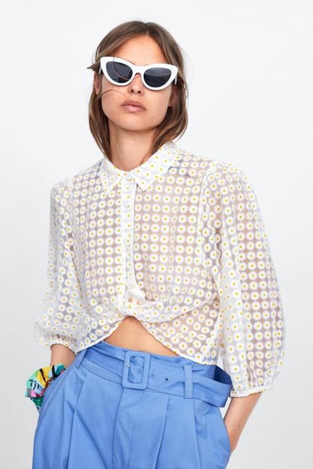 metodología Confesión Escupir La blusa más bonita de la primavera está en Zara (y es muy barata) | Mujer  Hoy