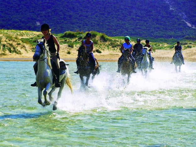 Ruta Cádiz a caballo.