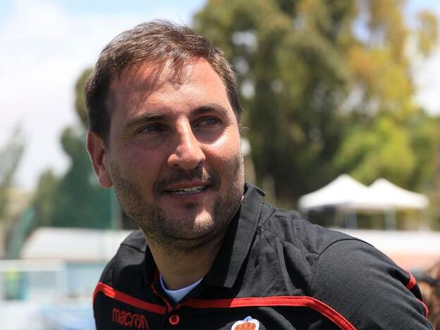 Manu Sánchez, entrenador del Dépor ABANCA.