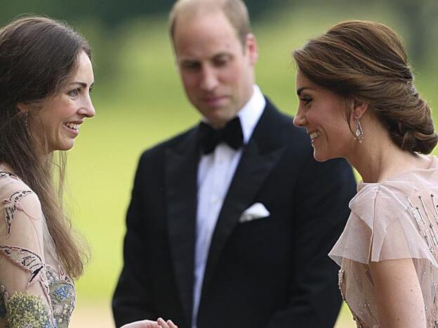 Rose Hanbury junto a Kate Middleton./Instagram