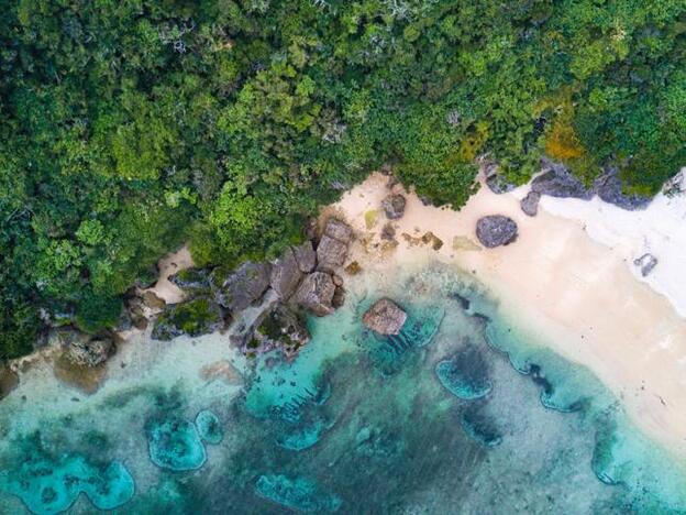 Isla de Okinawa ¿Quién no sería feliz aquí?