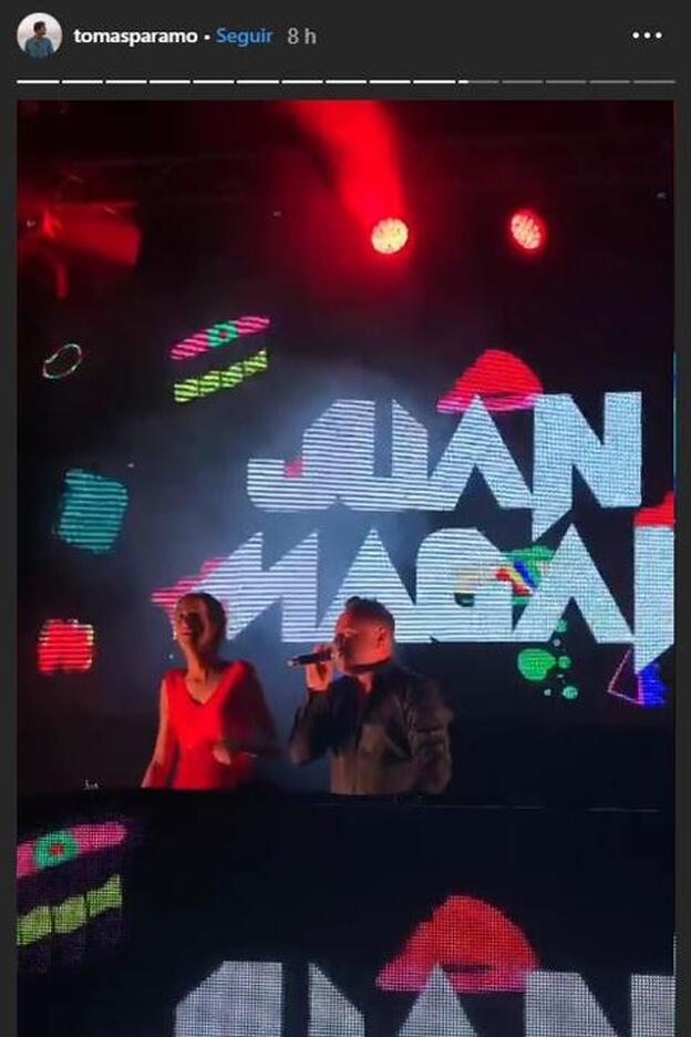 Victoria Federica, junto a Juan Magán.