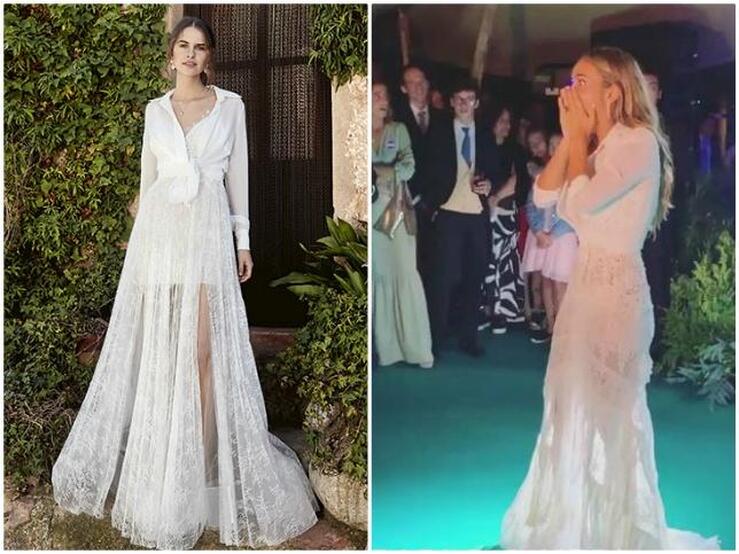 6 ideas para copiar el segundo vestido de novia de María Pombo