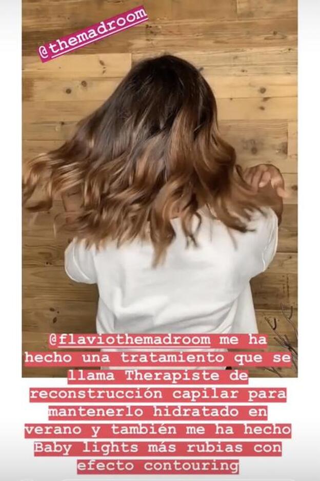 El cambio de look de Mery Turiel.