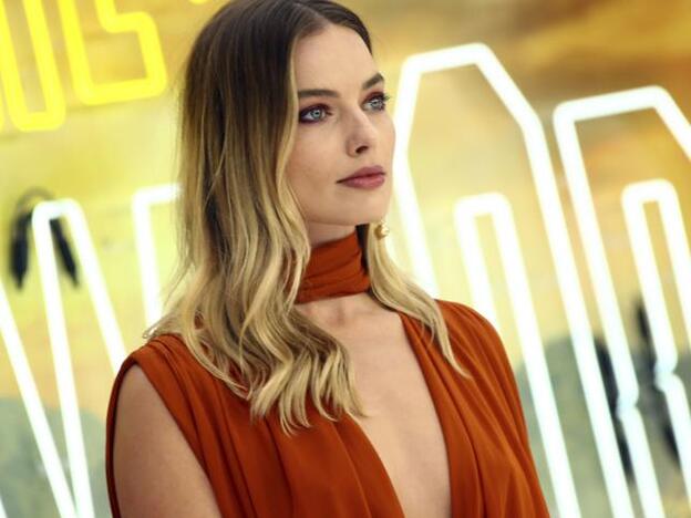 La actriz Margot Robbie durante la premier de su nueva película 'Érase una vez en Hollywood' en Londres./gtres