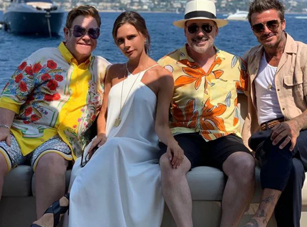 La familia Beckham disfruta junto a su familia de unas increíbles vacaciones./Instagram.