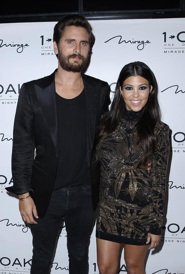 Kourtney Kardashian y Scott Disick