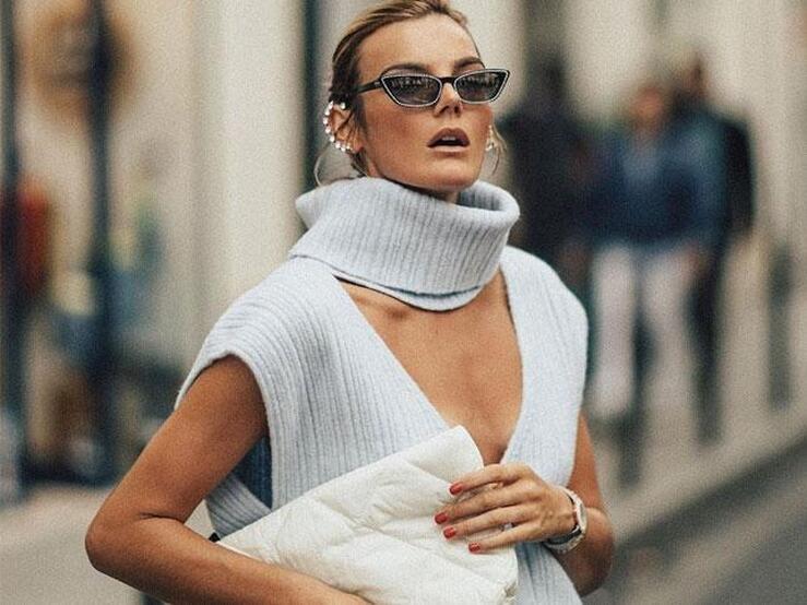 10 jerséis con cuello alto extragrande para apuntarte al must del otoño