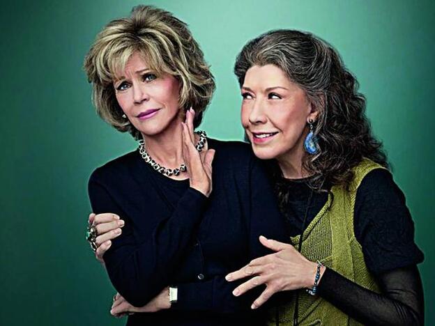 Jane Fonda protagoniza 'Grace & Frankie'./d.r.