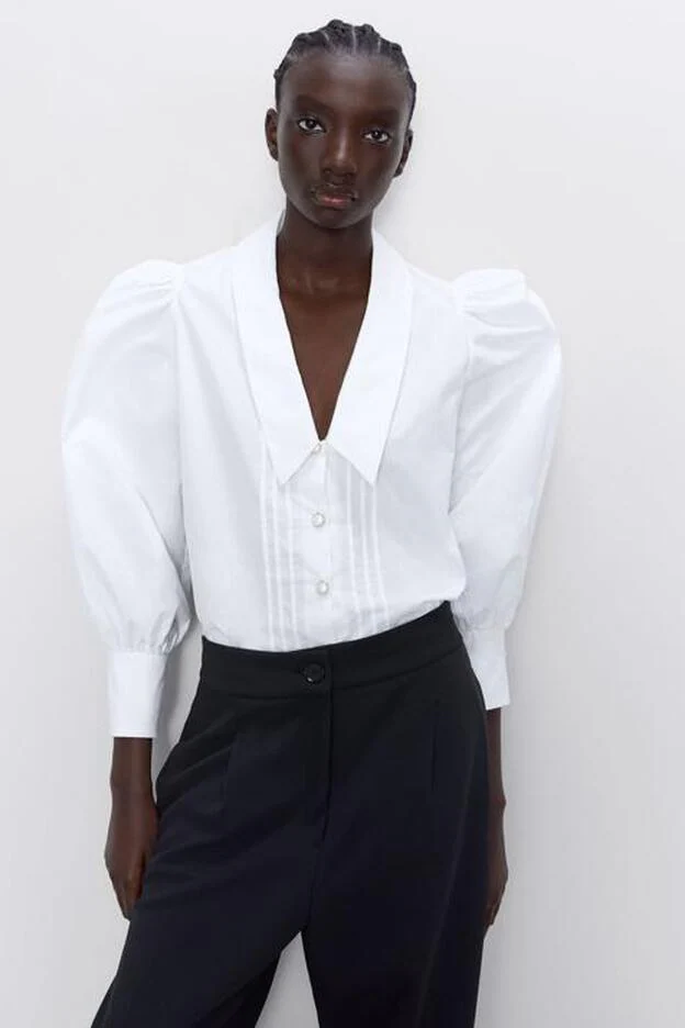 Camisas para clonar este look con lazo negro de Sincerely Jules | Mujer Hoy
