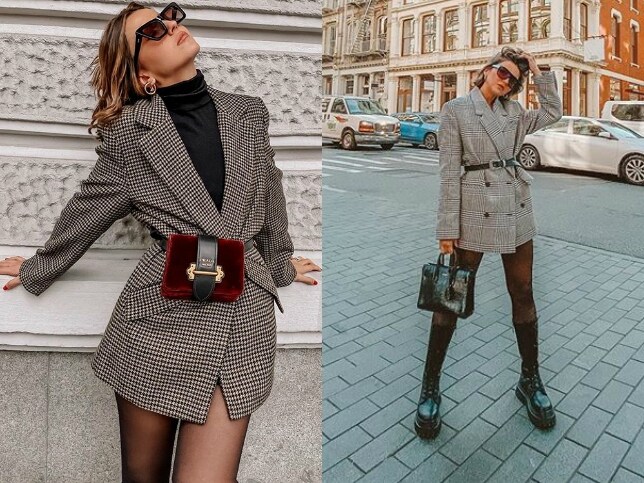 Fotos: Instagram y las 8 formas de llevar looks con blazers de cuadros que  le vamos a copiar a las influencers | Mujer Hoy