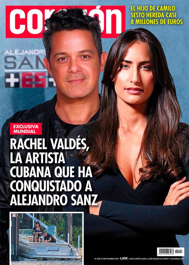 En septiembre de 2019, Rachel Valdés, la nueva novia de Alejandro Sanz