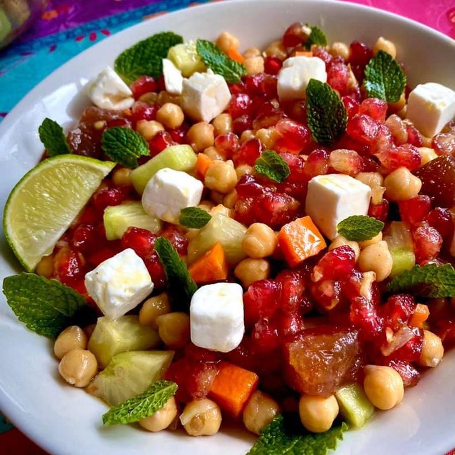 Ensalada de garbanzos