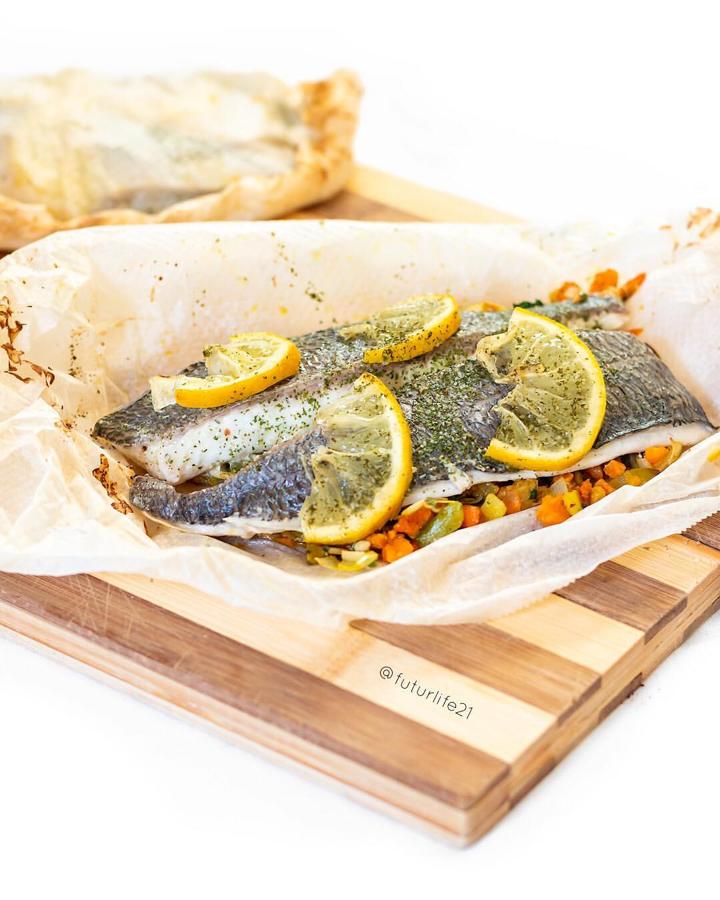 Dorada en papillote